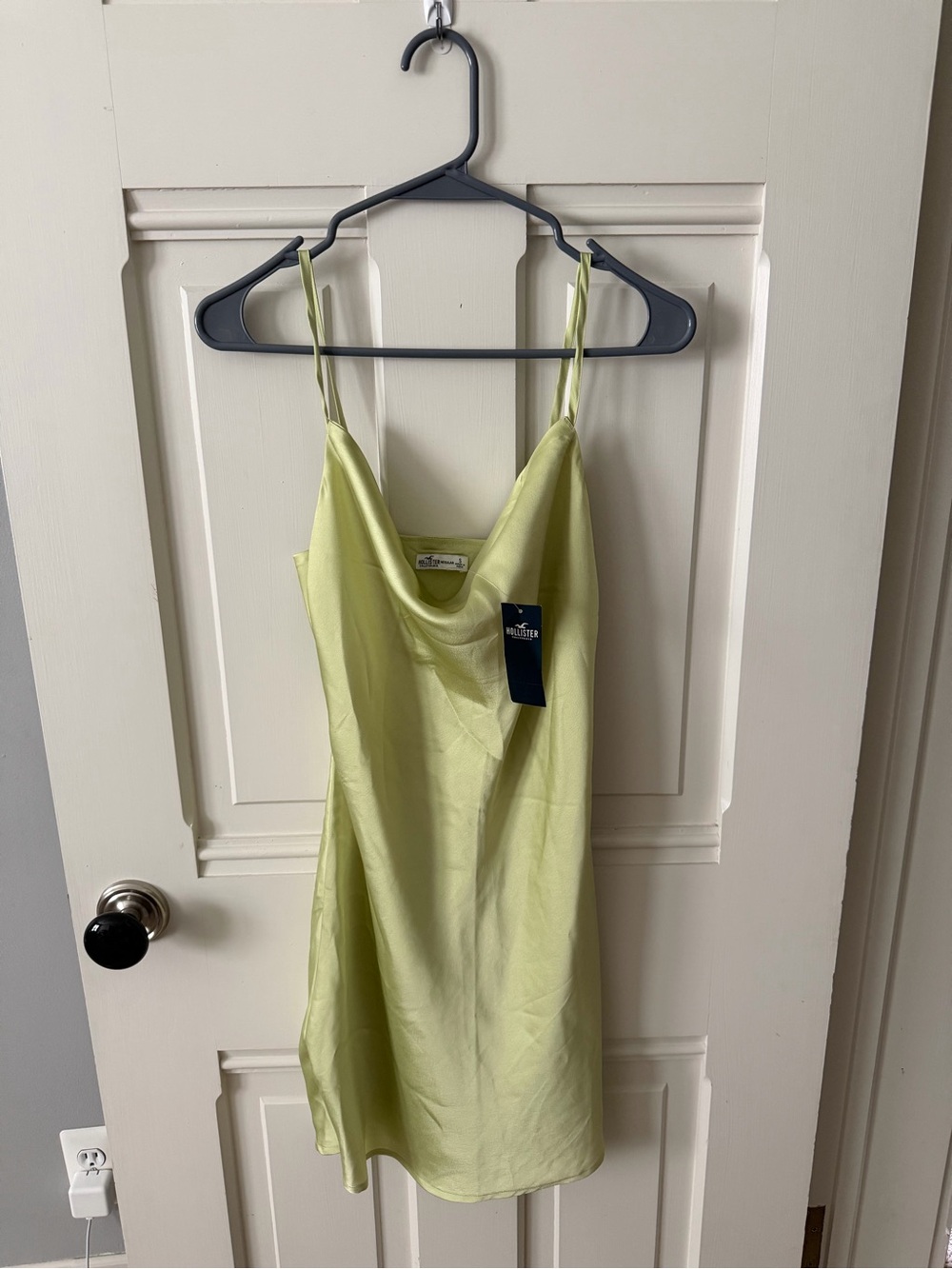 Lime Green Holister Slip Dress